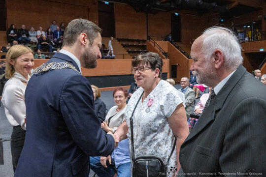 Miszalski, medale, seniorzy, Długoletnie Pożycie Małżeńskie, zdjęcia