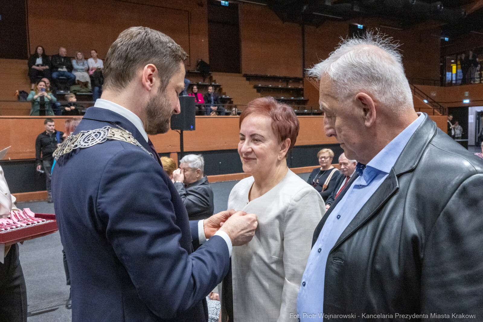 Miszalski, medale, seniorzy, Długoletnie Pożycie Małżeńskie, zdjęcia  Autor: Piotr Wojnarowski