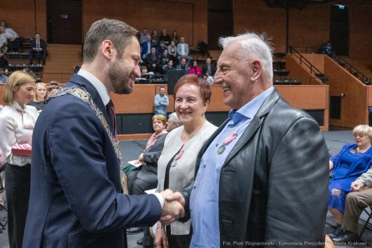 Miszalski, medale, seniorzy, Długoletnie Pożycie Małżeńskie, zdjęcia