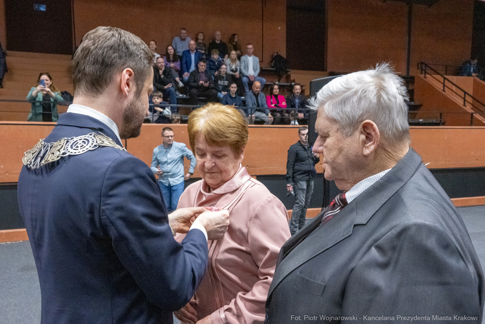 Miszalski, medale, seniorzy, Długoletnie Pożycie Małżeńskie, zdjęcia  Autor: Piotr Wojnarowski
