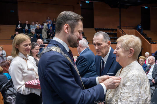 Miszalski, medale, seniorzy, Długoletnie Pożycie Małżeńskie, zdjęcia