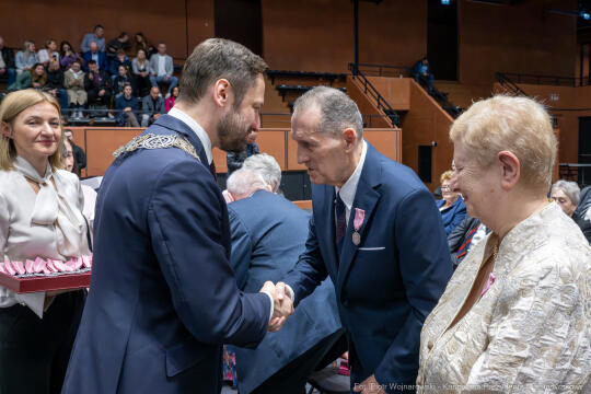 Miszalski, medale, seniorzy, Długoletnie Pożycie Małżeńskie, zdjęcia