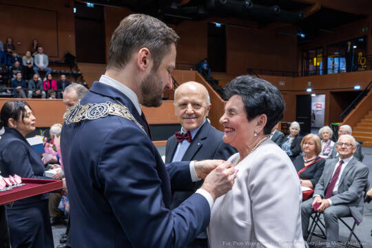 Miszalski, medale, seniorzy, Długoletnie Pożycie Małżeńskie, zdjęcia