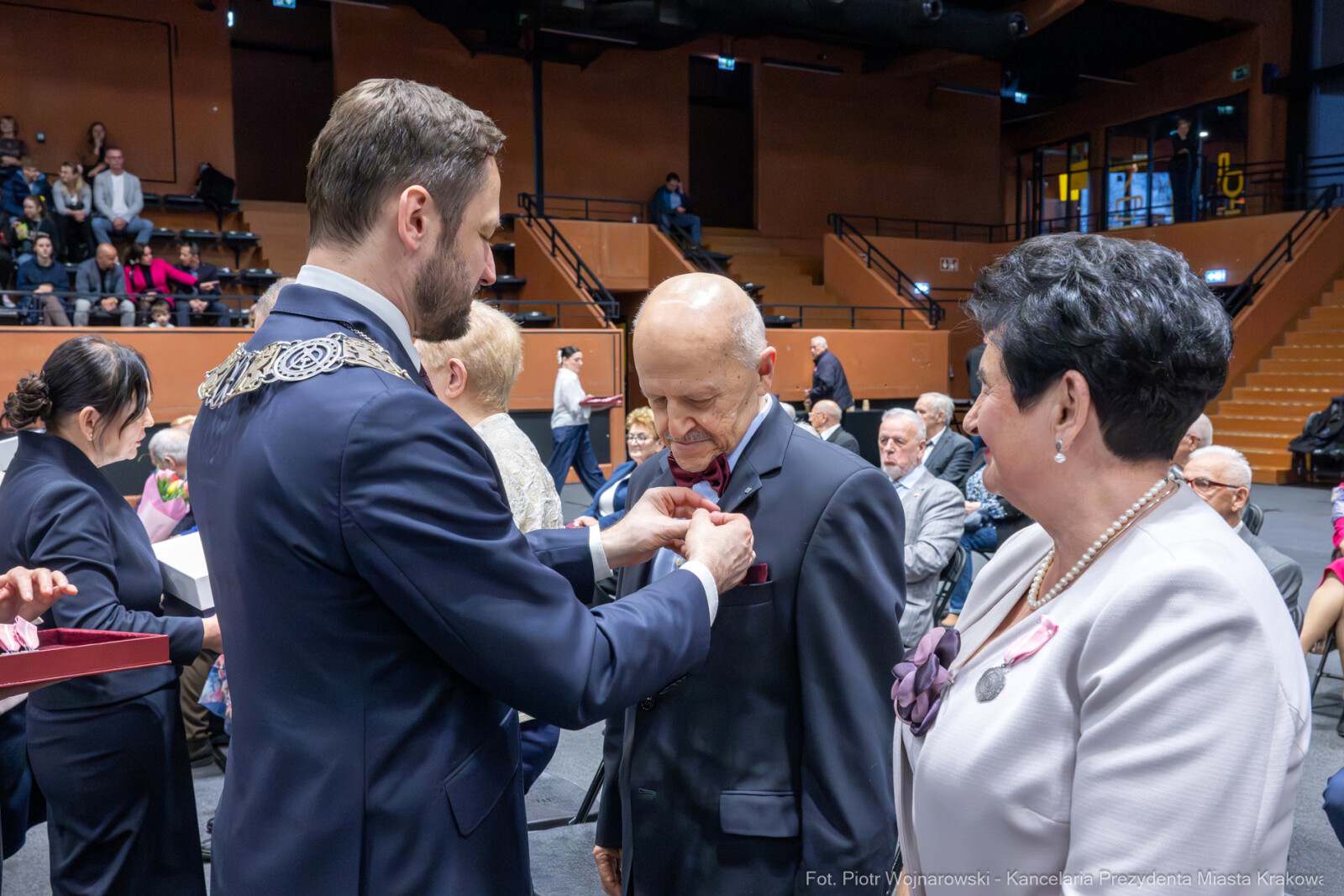 Miszalski, medale, seniorzy, Długoletnie Pożycie Małżeńskie, zdjęcia  Autor: Piotr Wojnarowski
