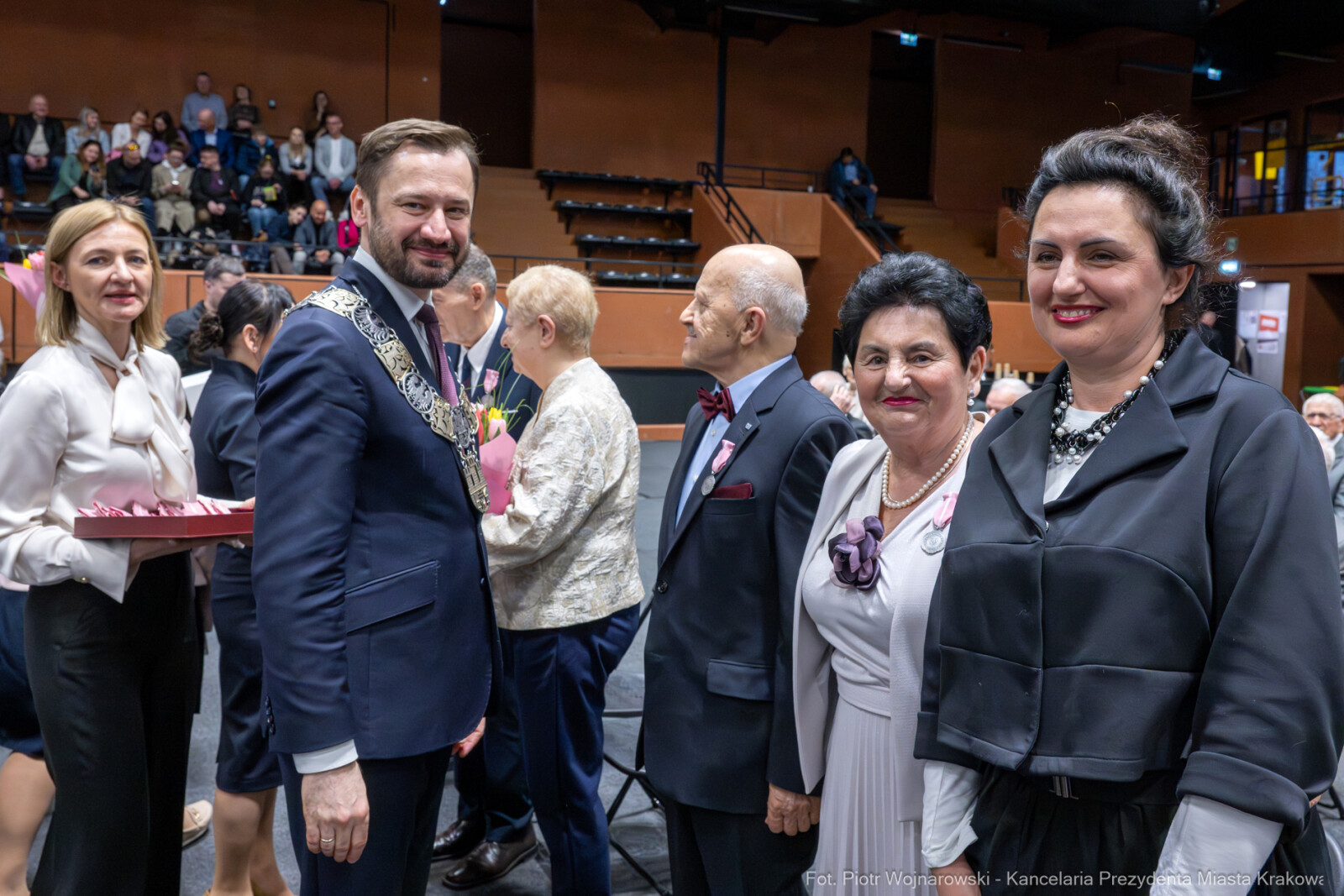 Miszalski, medale, seniorzy, Długoletnie Pożycie Małżeńskie, zdjęcia  Autor: Piotr Wojnarowski