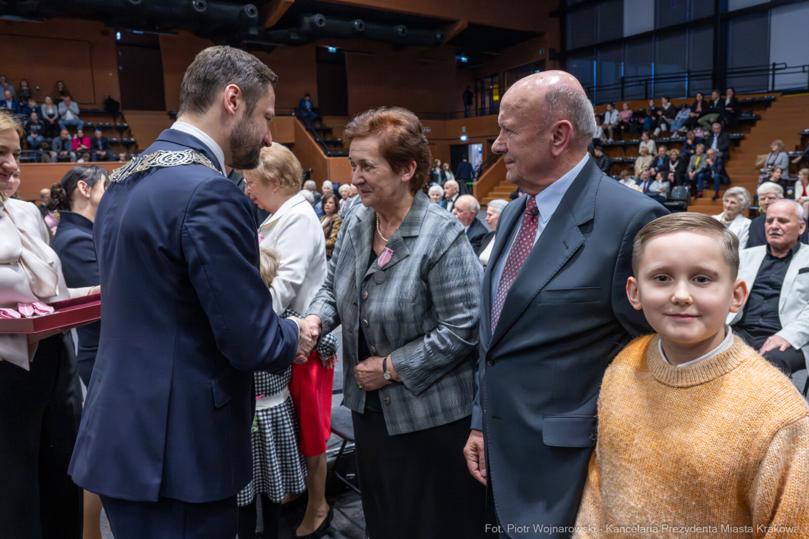 Miszalski, medale, seniorzy, Długoletnie Pożycie Małżeńskie, zdjęcia  Autor: Piotr Wojnarowski