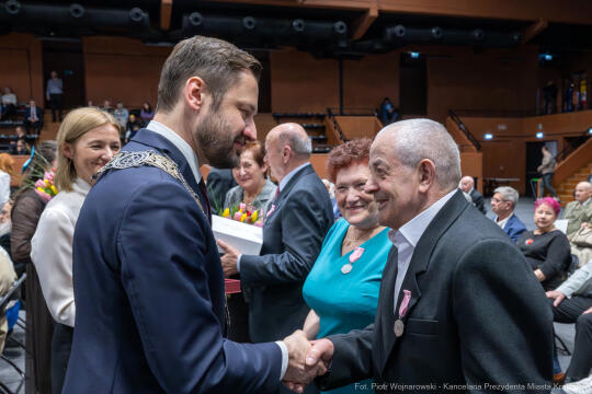 Miszalski, medale, seniorzy, Długoletnie Pożycie Małżeńskie, zdjęcia