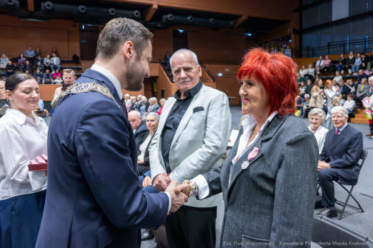 Miszalski, medale, seniorzy, Długoletnie Pożycie Małżeńskie, zdjęcia