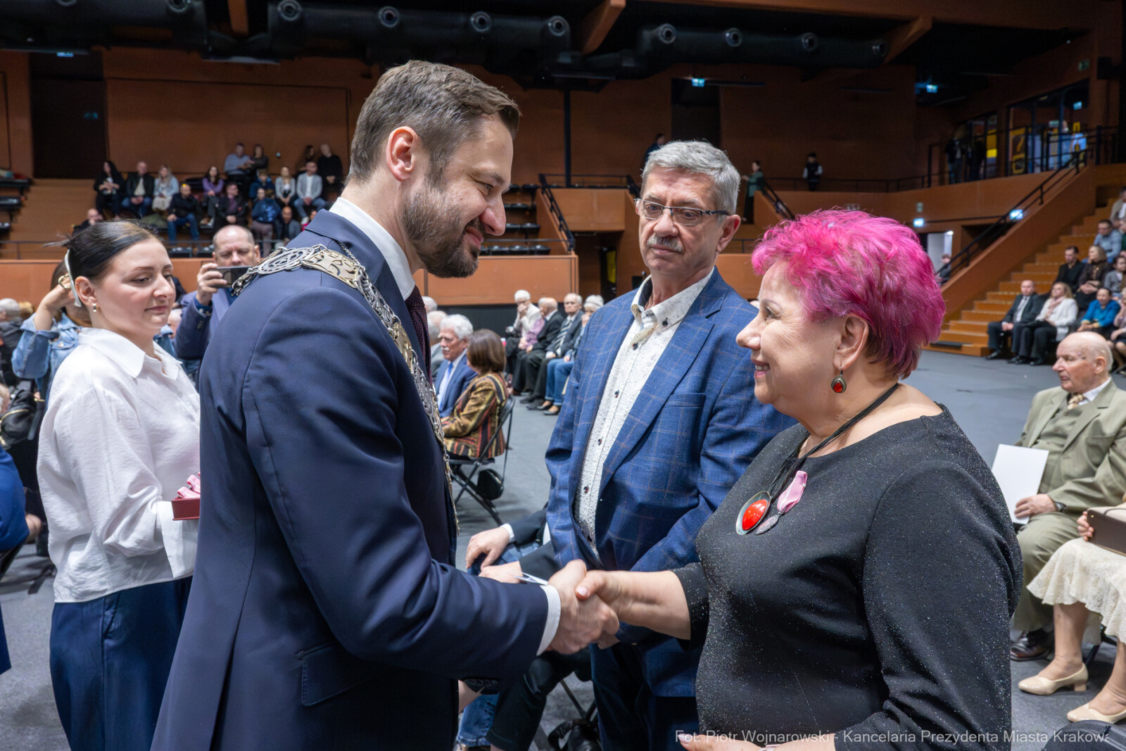 Miszalski, medale, seniorzy, Długoletnie Pożycie Małżeńskie, zdjęcia  Autor: Piotr Wojnarowski