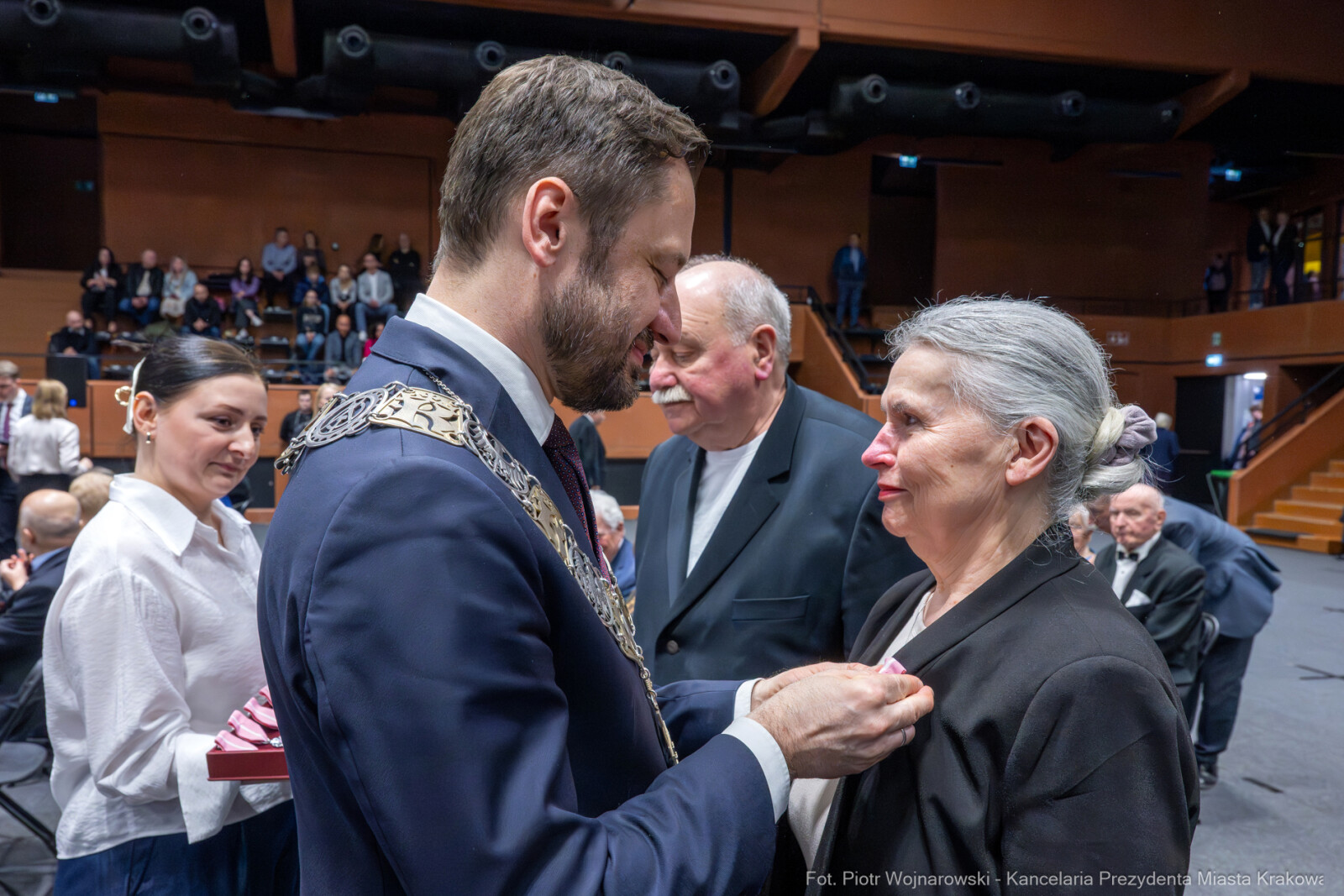 Miszalski, medale, seniorzy, Długoletnie Pożycie Małżeńskie, zdjęcia  Autor: Piotr Wojnarowski
