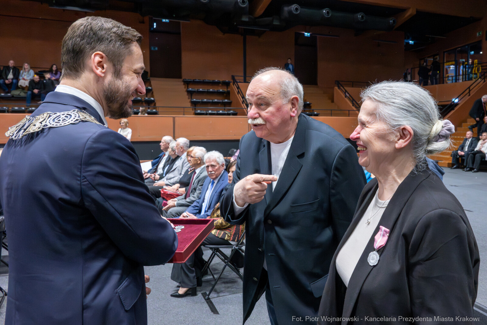 Miszalski, medale, seniorzy, Długoletnie Pożycie Małżeńskie, zdjęcia  Autor: Piotr Wojnarowski