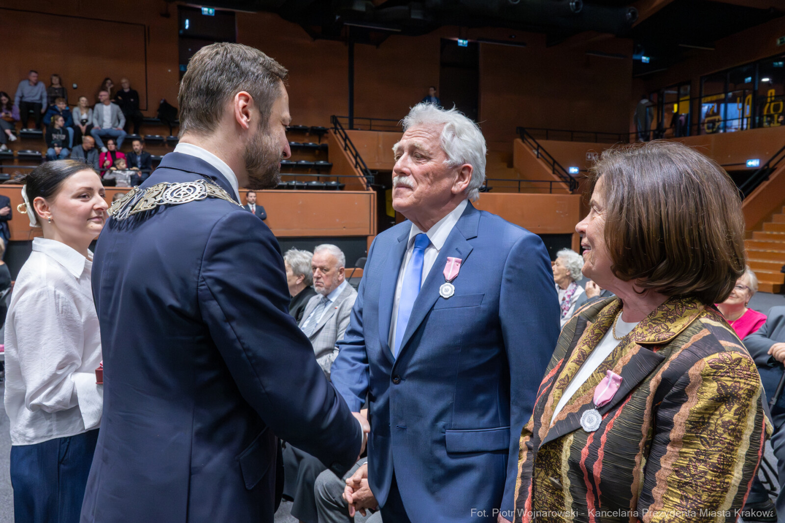 Miszalski, medale, seniorzy, Długoletnie Pożycie Małżeńskie, zdjęcia  Autor: Piotr Wojnarowski
