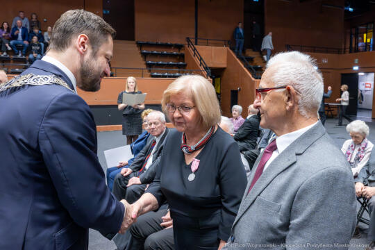 Miszalski, medale, seniorzy, Długoletnie Pożycie Małżeńskie, zdjęcia