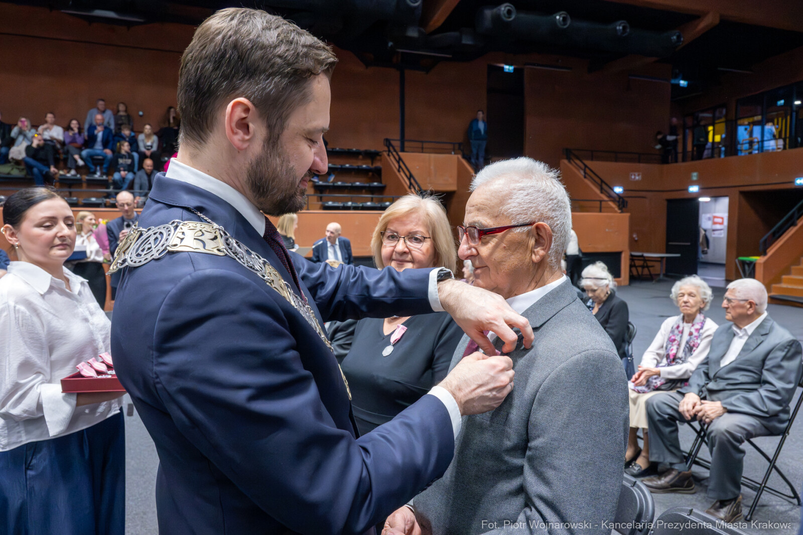 Miszalski, medale, seniorzy, Długoletnie Pożycie Małżeńskie, zdjęcia  Autor: Piotr Wojnarowski