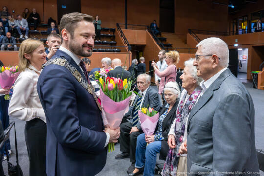 Miszalski, medale, seniorzy, Długoletnie Pożycie Małżeńskie, zdjęcia