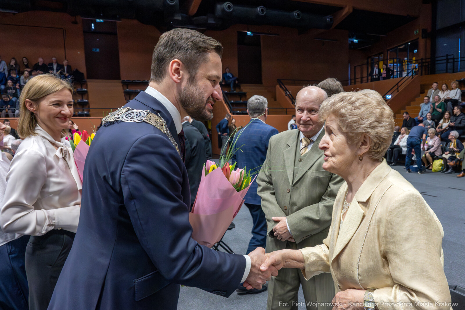 Miszalski, medale, seniorzy, Długoletnie Pożycie Małżeńskie, zdjęcia  Autor: Piotr Wojnarowski
