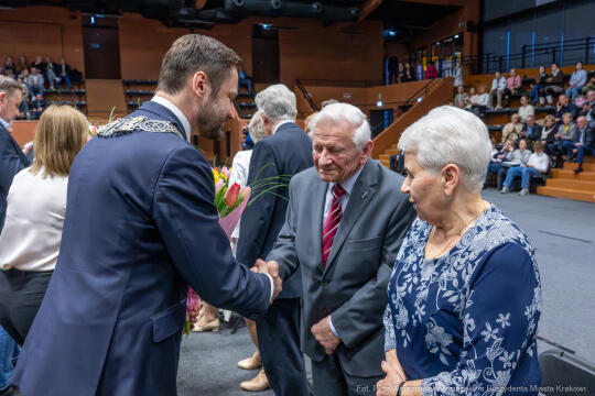 Miszalski, medale, seniorzy, Długoletnie Pożycie Małżeńskie, zdjęcia