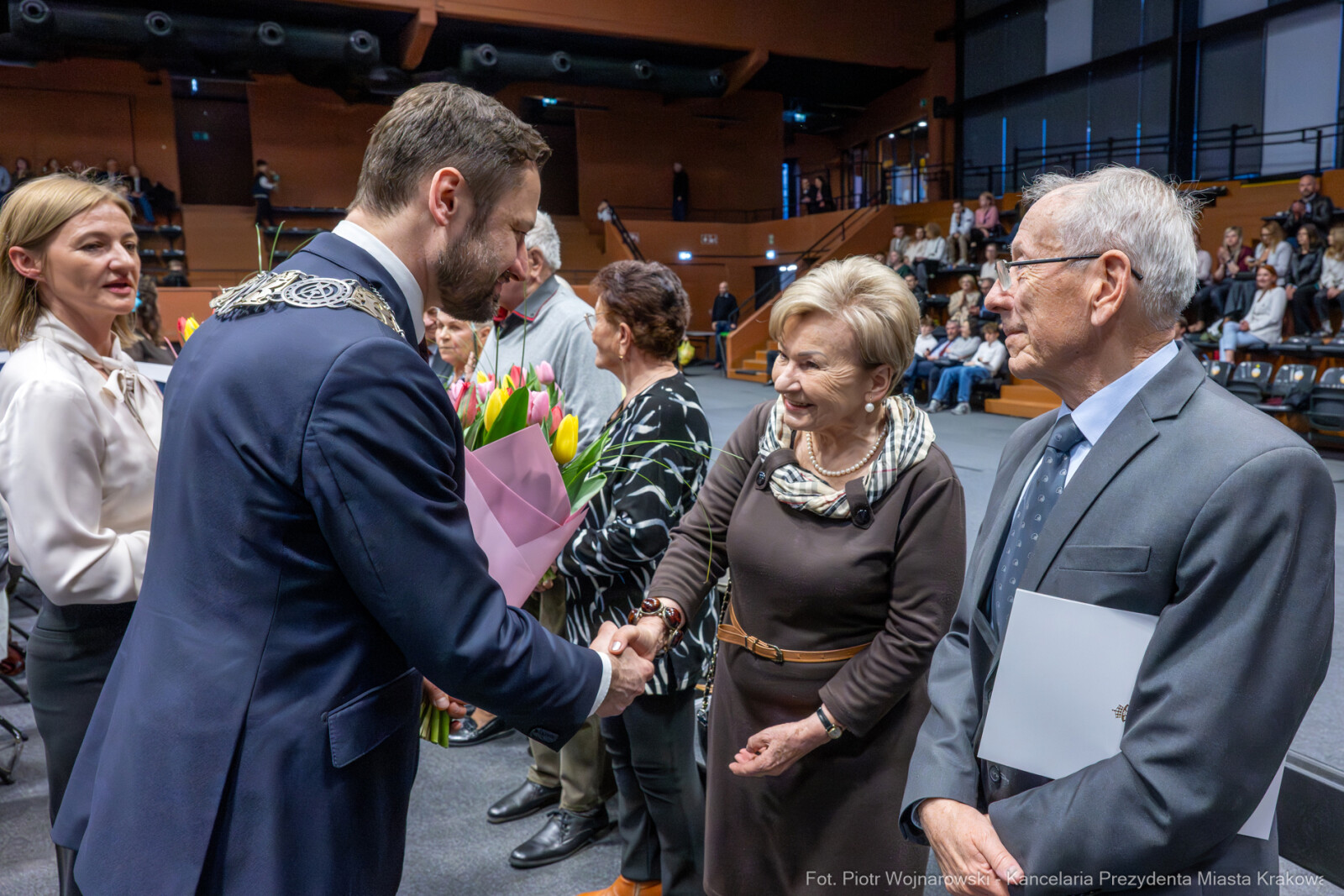 Miszalski, medale, seniorzy, Długoletnie Pożycie Małżeńskie, zdjęcia  Autor: Piotr Wojnarowski