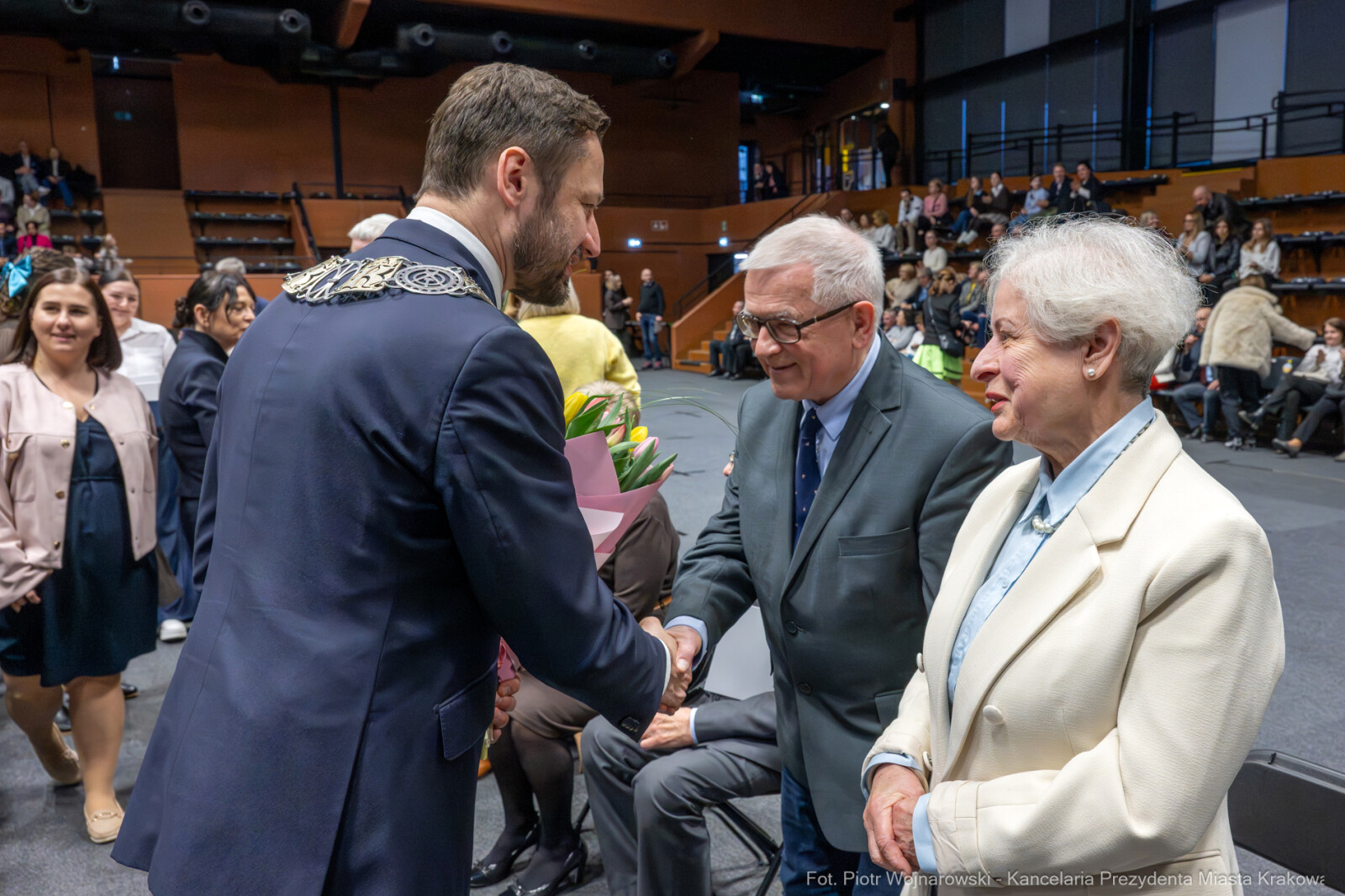 Miszalski, medale, seniorzy, Długoletnie Pożycie Małżeńskie, zdjęcia  Autor: Piotr Wojnarowski