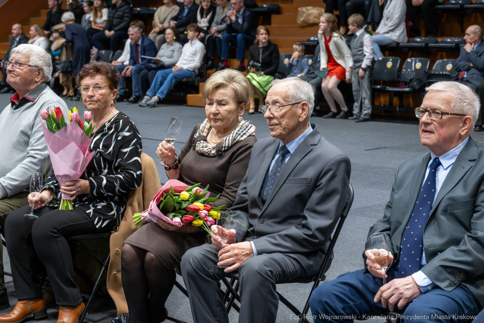 Miszalski, medale, seniorzy, Długoletnie Pożycie Małżeńskie, zdjęcia  Autor: Piotr Wojnarowski