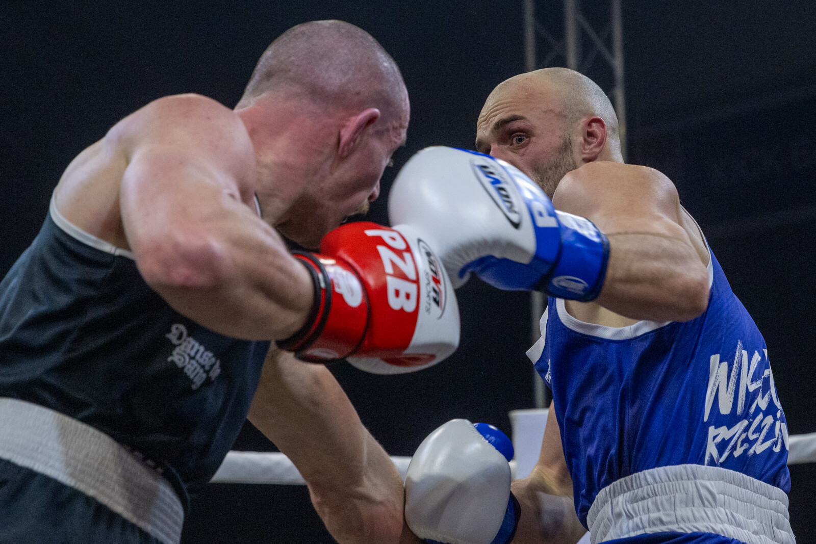 0S4A5066.jpg-Liga Boksu, Kraków, Miszalski  Autor: B. Świerzowski
