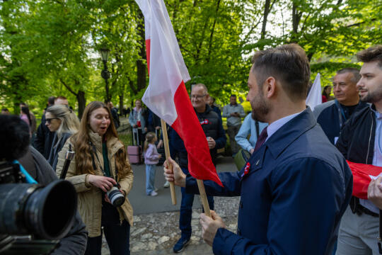 BŚ_UMK_20260501_0S4A5763.jpg-1 Maja, Flaga, Pochód, Zdjęcia, Miszalski
