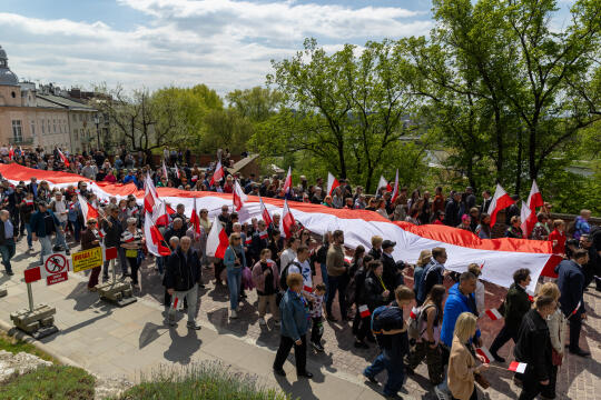 BŚ_UMK_20260501_0S4A6560.jpg-1 Maja, Flaga, Pochód, Zdjęcia, Miszalski