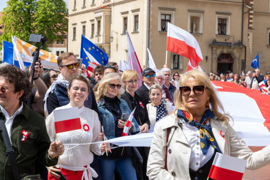 BŚ_UMK_20260501_0S4A6774.jpg-1 Maja, Flaga, Pochód, Zdjęcia, Miszalski