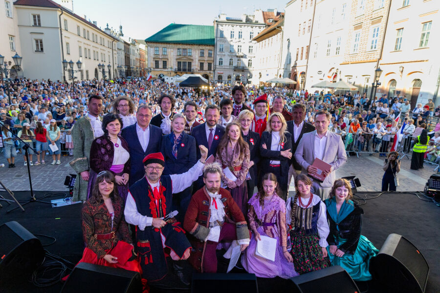 95. Krakowska Lekcja Śpiewania  Radosna Niepodległości