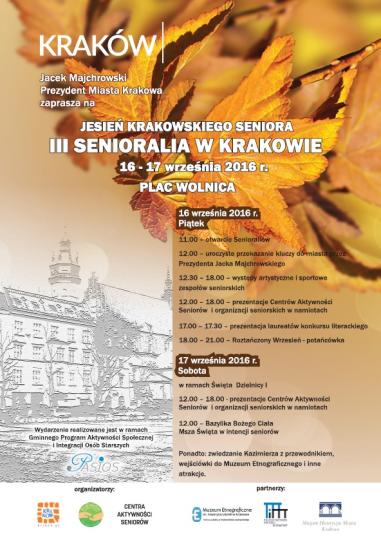 senioralia 2016 plakat