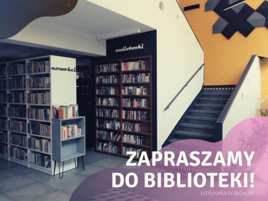 Kolejne filie Biblioteki Kraków zapraszają