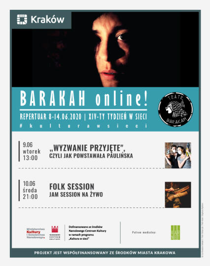 Teatr Barakah kontynuuje cykle online