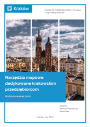 Narzędzia mapowe dla przedsiębiorców 2020 - okładka