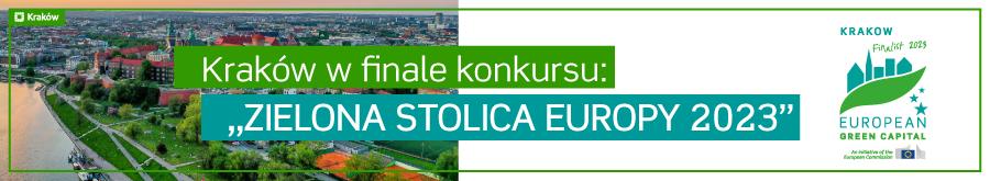 Zielona Stolica Europy 2021 banner