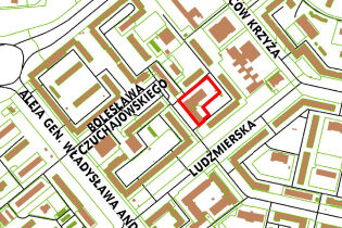 Centrum Nowej Huty II D - granice planu