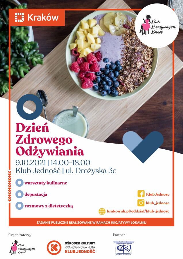 plakat promujący spotkanie