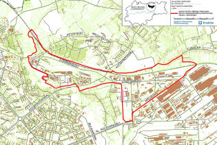 Miejscowy plan zagospodarowania przestrzennego obszaru "Łowińskiego" - granice planu