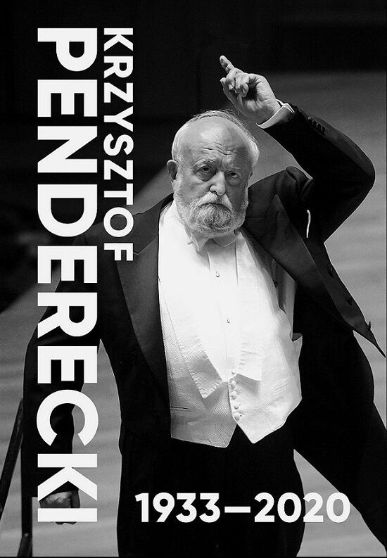 czarno-białe zdjęcie Krzysztof Penderecki 1933-2020