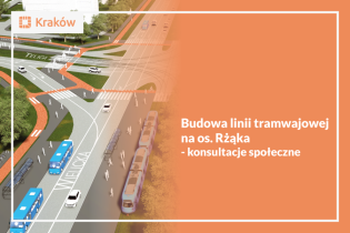 Budowy linii tramwajowej na os. Rżąka – konsultacje społeczne