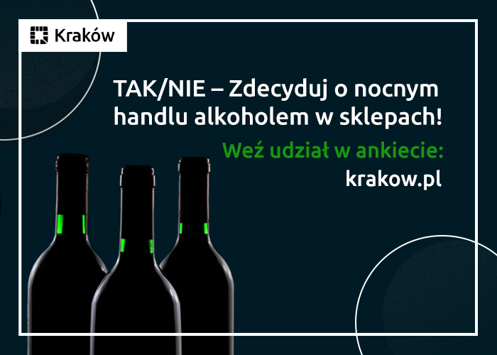 TAK/NIE – Zdecyduj o nocnym handlu alkoholem w sklepach!
