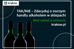 TAK/NIE – Zdecyduj o nocnym handlu alkoholem w sklepach!