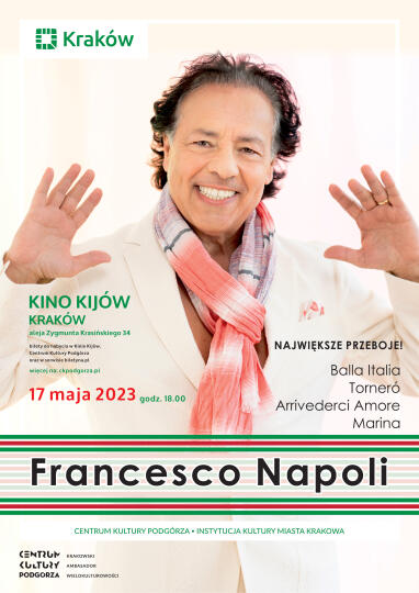 Francesco Napoli wystąpi w Krakowie
