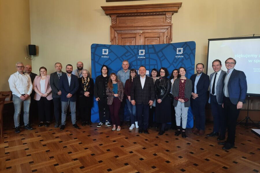 Uczestnicy Krakowskiego Panelu Transportowego