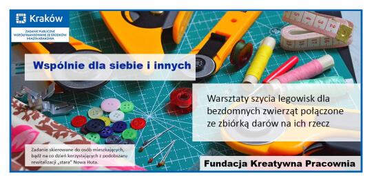 warsztaty szycia legowisk