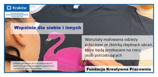 warsztaty malowania odzieżą