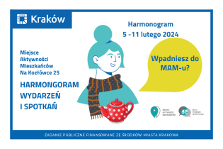 Rysunek przedstawiający Portret kobiet przed którą stoi czajnik z herbatą