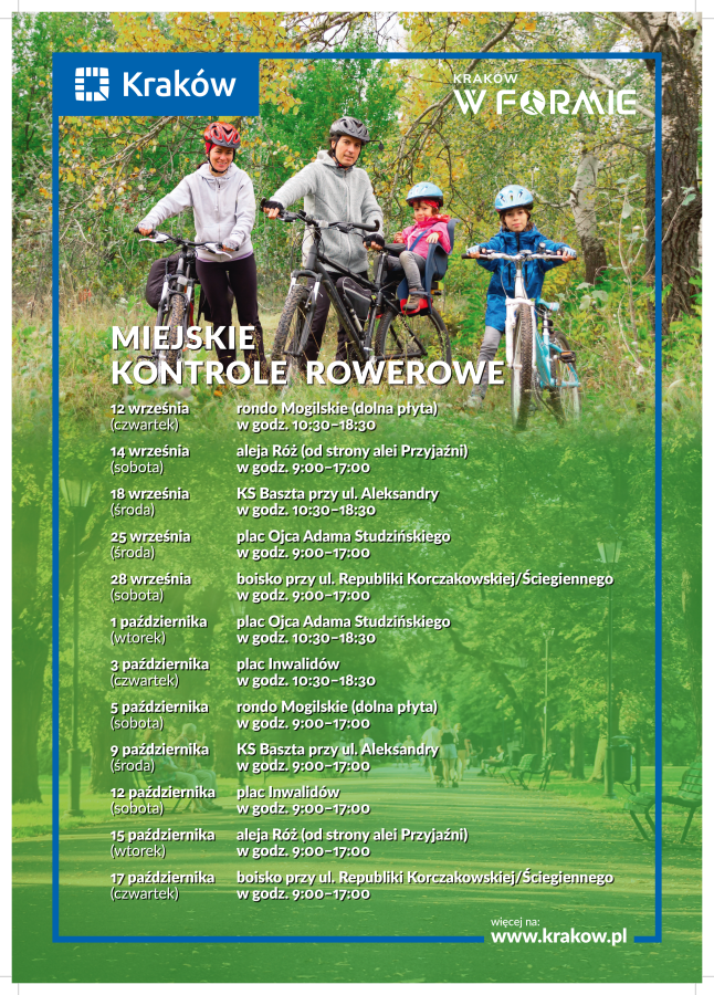 kontrole rowerowe jesień 2024