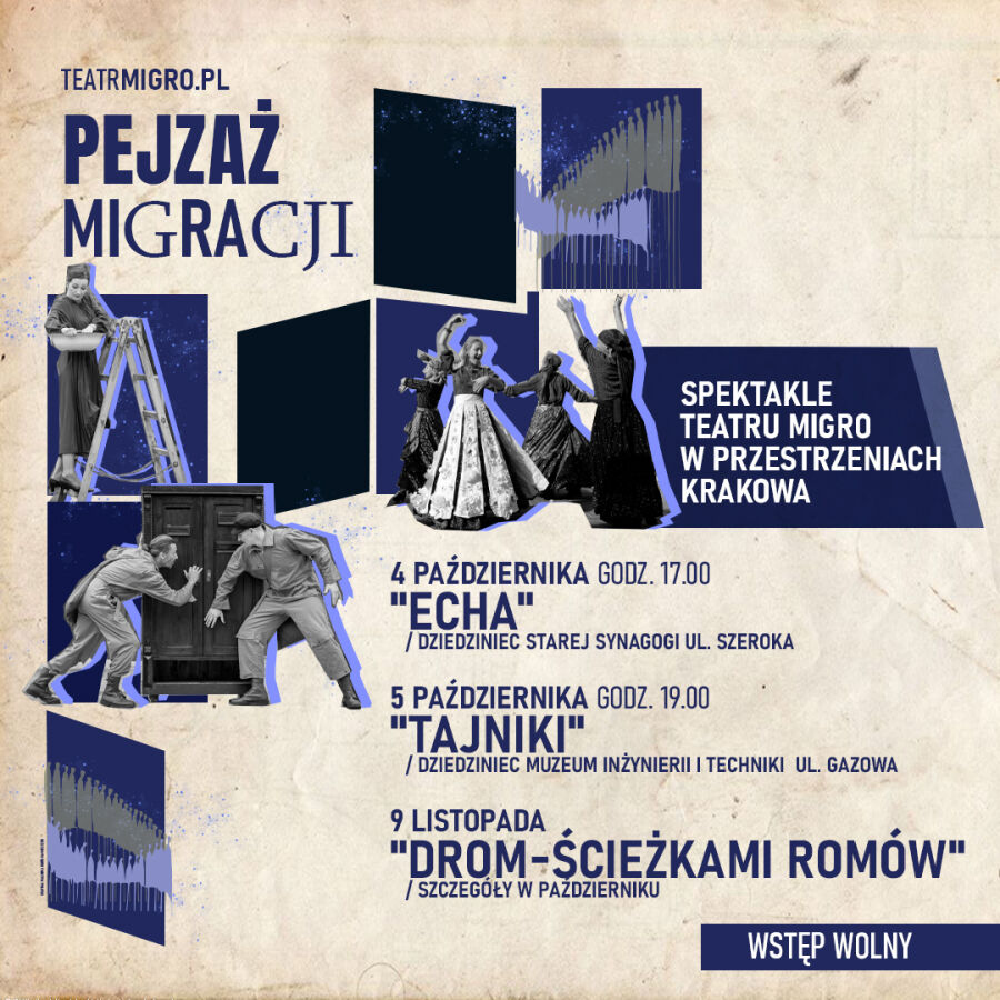 spektakle uliczne Teatr Migro