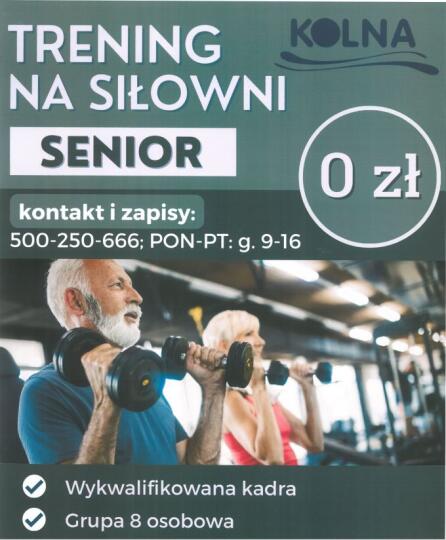 aktywny senior, kolna