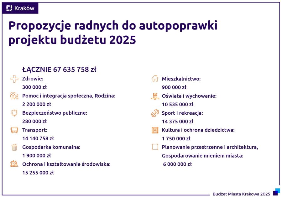 budżet autopoprawki